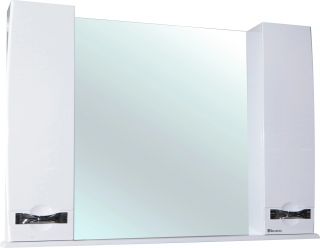 Зеркало-шкаф Bellezza Абрис 120см белый 00000006119